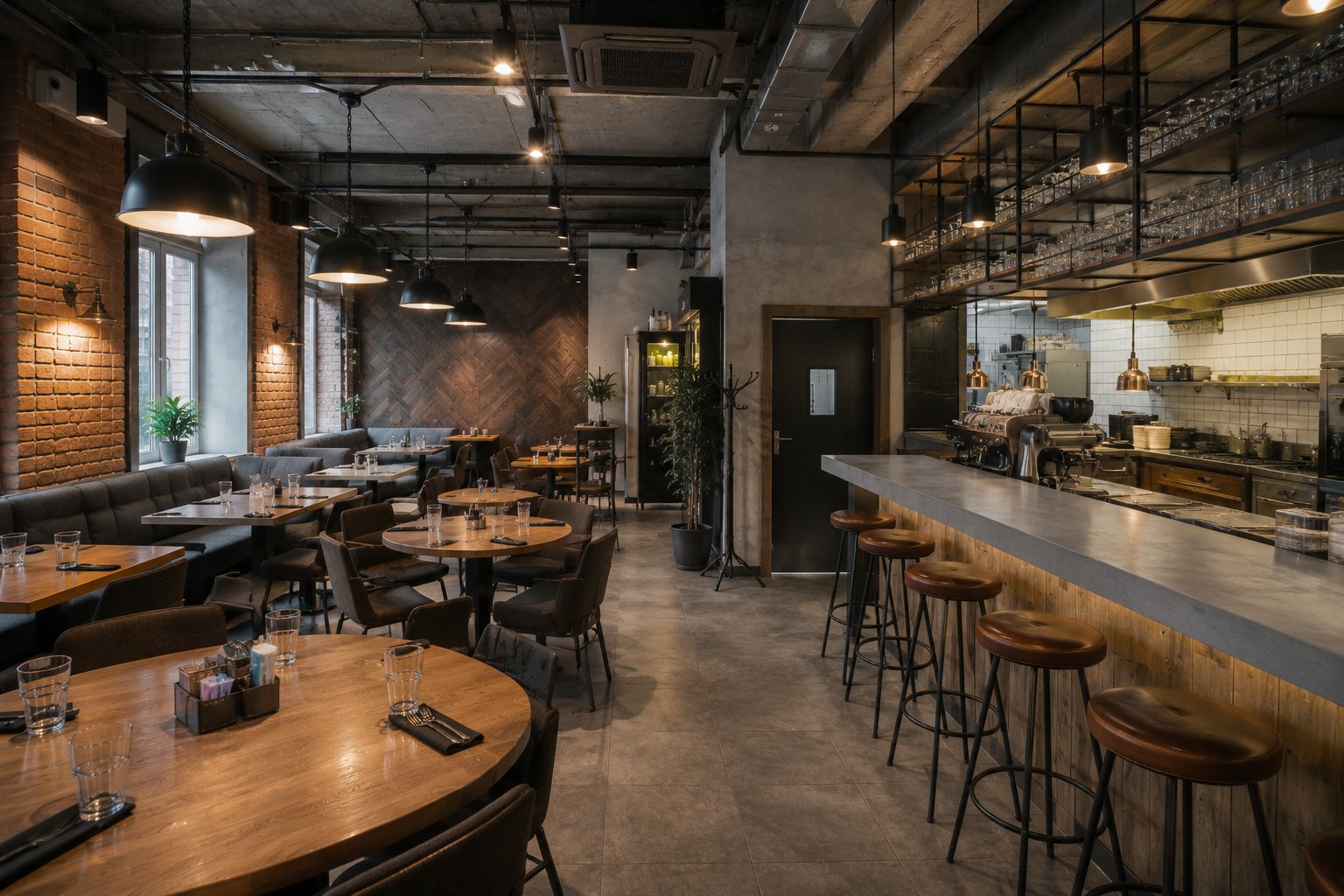 Ремонт ресторана и кафе